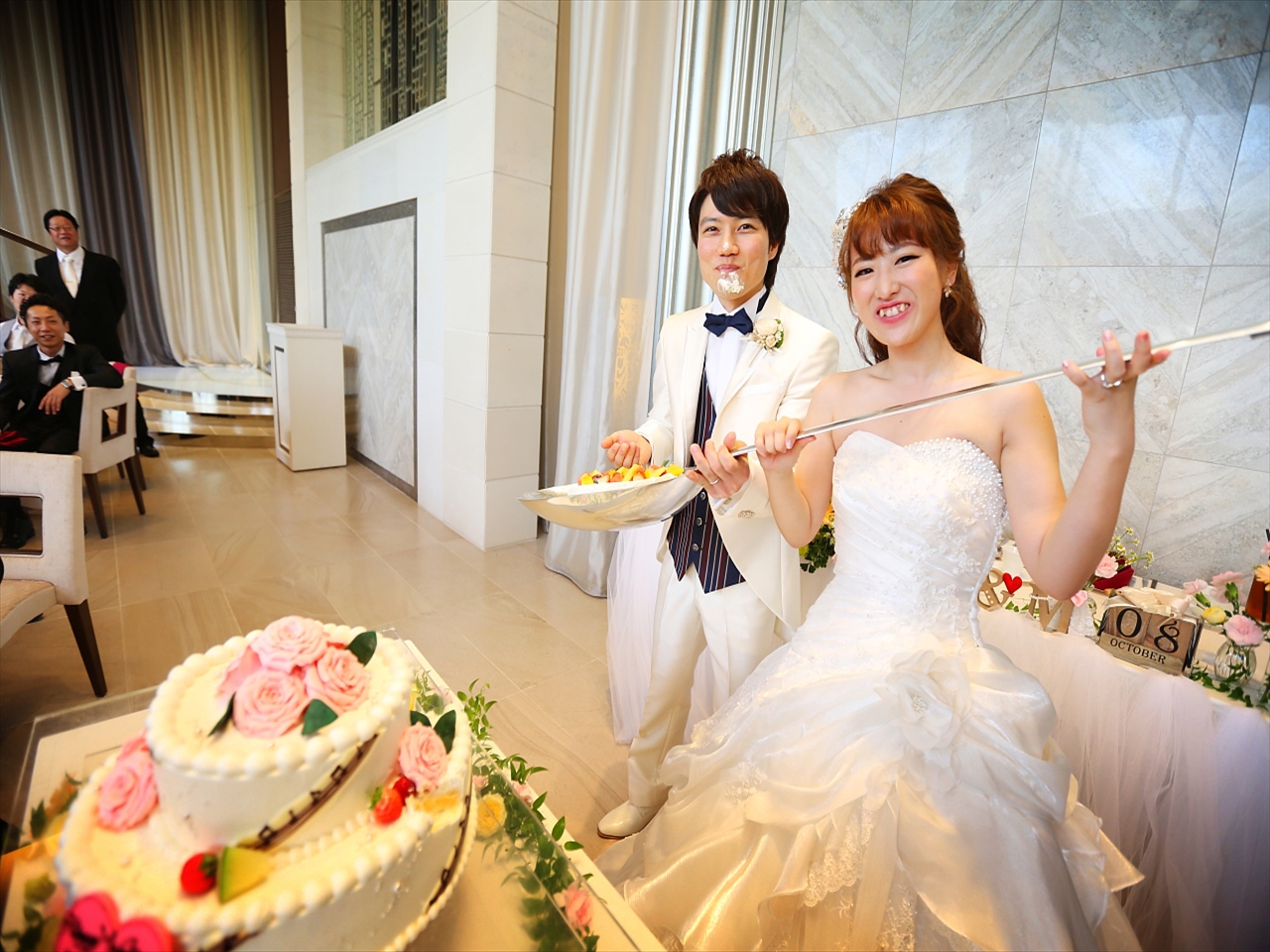 ビッグスプーン 結婚式 120cmケーキ入刀 - カトラリー(スプーン等)